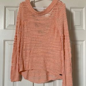EUC Rip Curl Peach Sweater
